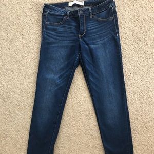 ABERCROMBIE AND FITCH dark jeans W28 L31 size 6L